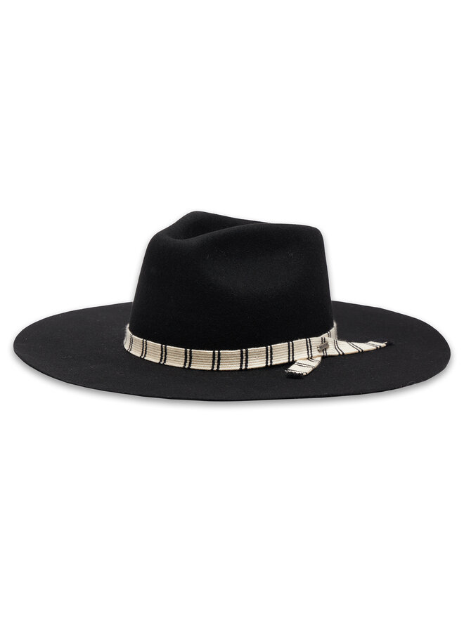 Brixton Pălărie Brixton Leigh Felt Fedora 11211 Negru