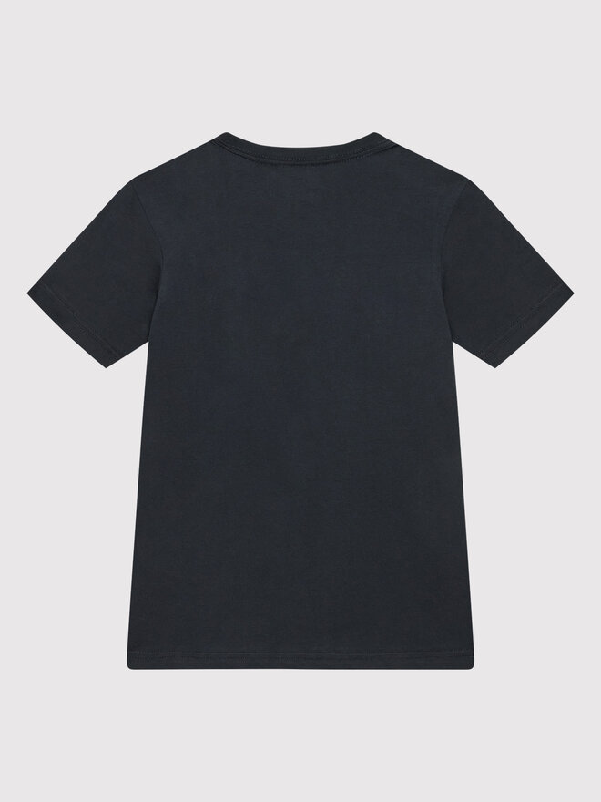 Quiksilver Quiksilver Marškinėliai Comp Logo EQBZT04369 Juoda Regular Fit