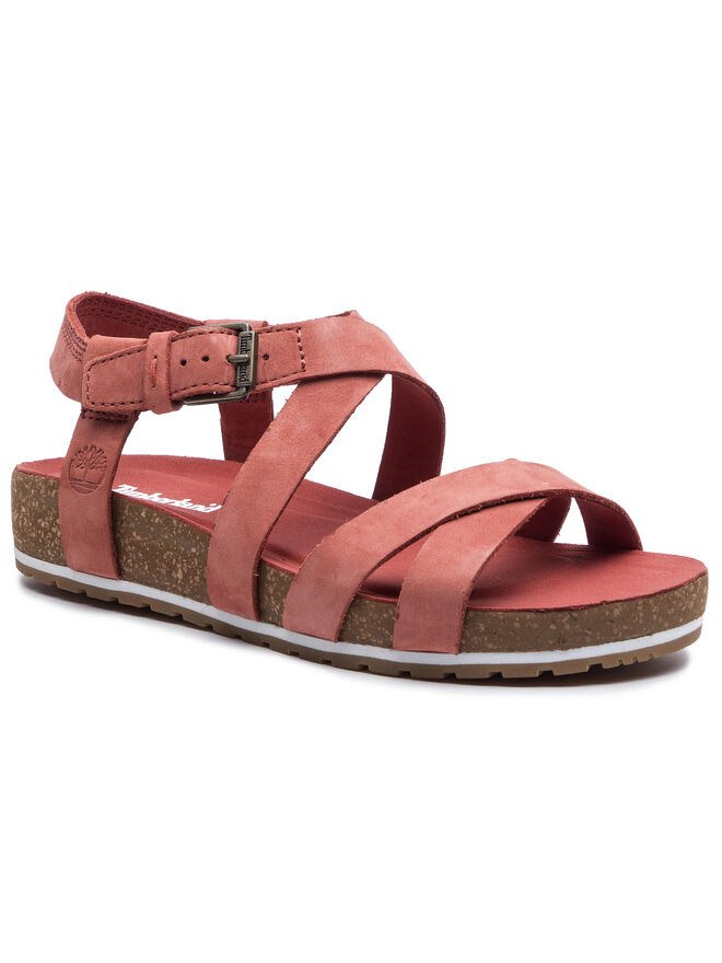Sandales Timberland Malibu Waves Ankle TB0A1XX4S43 Rouge chaussures