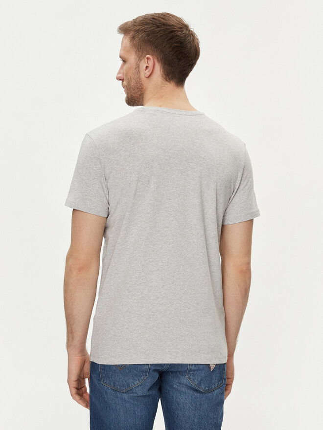 Guess Guess Camiseta Caleb U97M00 KCD31 Gris Slim Fit