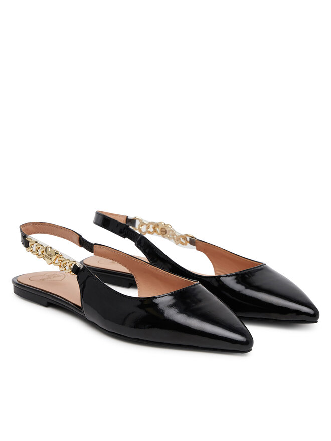 LOVE MOSCHINO Ballerinas LOVE MOSCHINO JA11041G0MIH0000 Schwarz