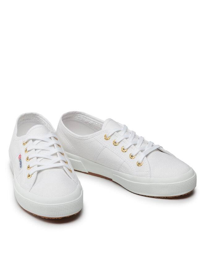 Sneakers aus Stoff Superga Cotu Classic 2750 S000010 WeiB eschuhe