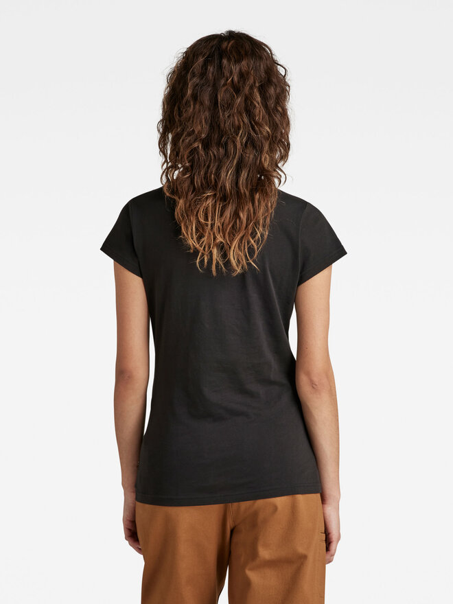 G-Star Raw G-Star Raw Marškinėliai D21314-4107-6484 Juoda Regular Fit