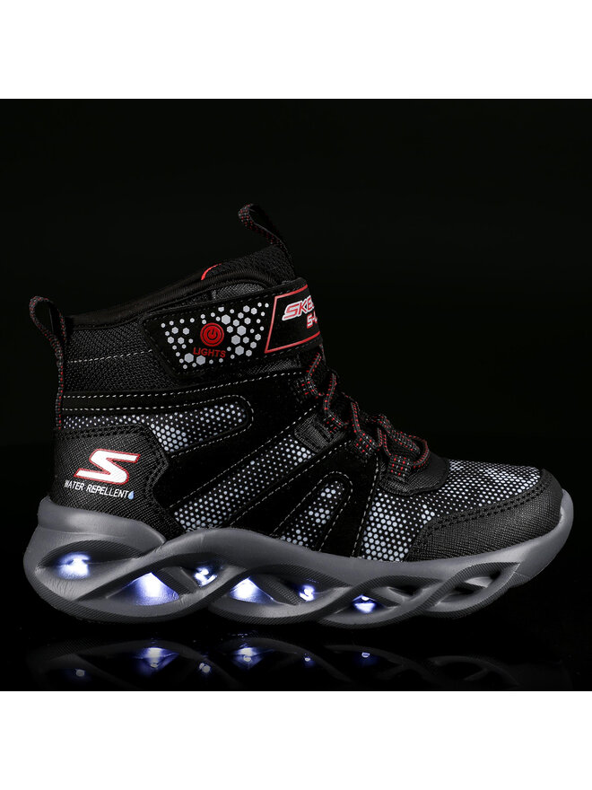 Skechers Апрески Skechers Zerrix 400145L/BKRD Черен