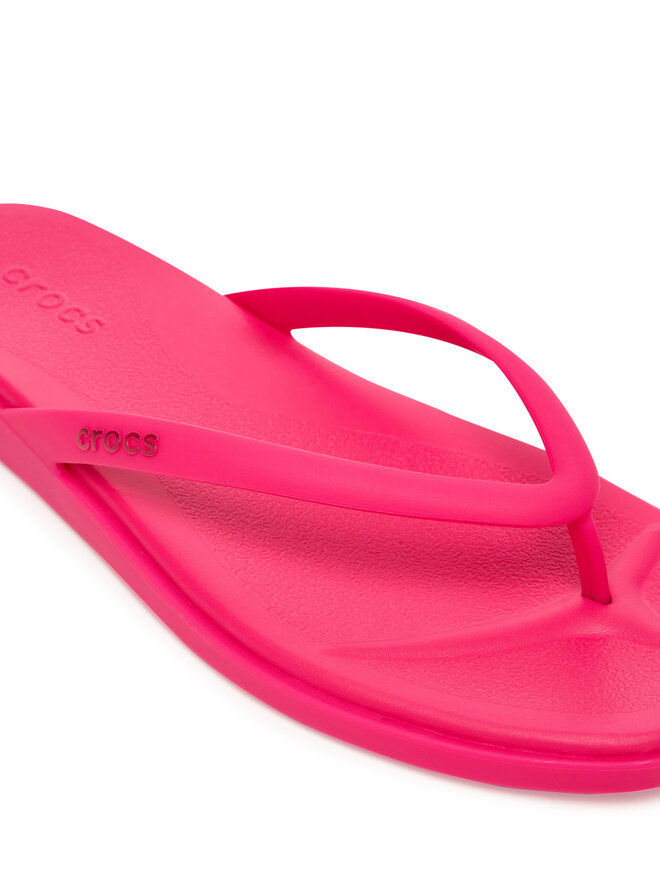 Crocs Šlepetės per pirštą Crocs Miami Flip 211435 Rožinė
