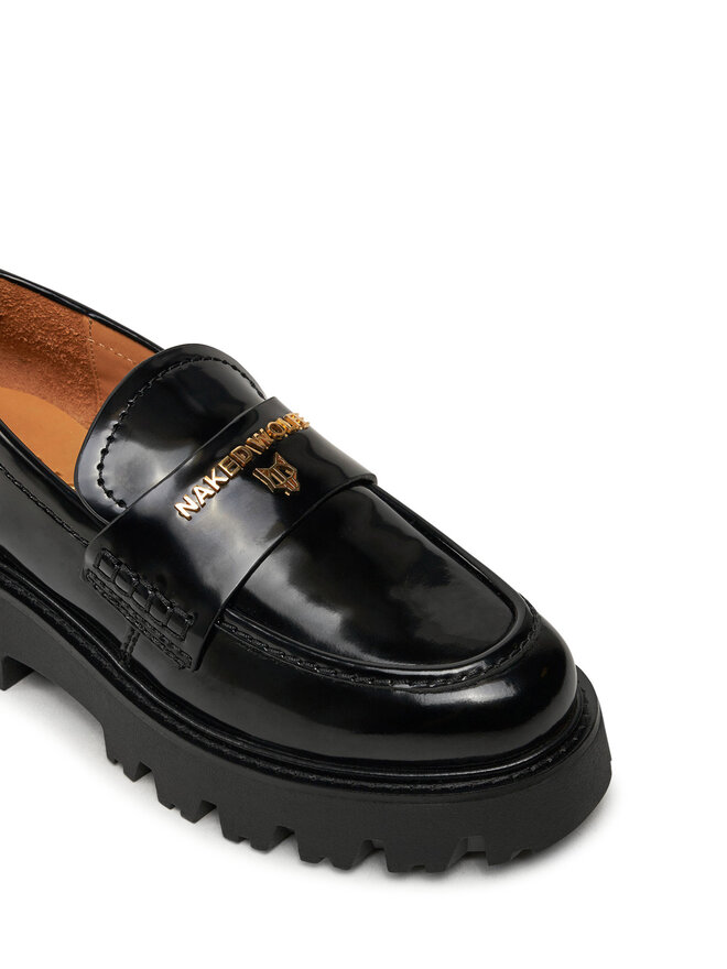 Naked Wolfe Loafersy Naked Wolfe Flawed Černá