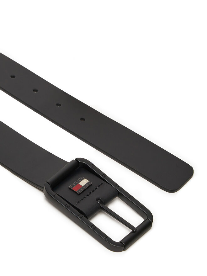 Tommy Jeans Ζώνη Ανδρική Tommy Jeans Tjm Rex. Travel Buckle AM0AM12970 Μαύρο