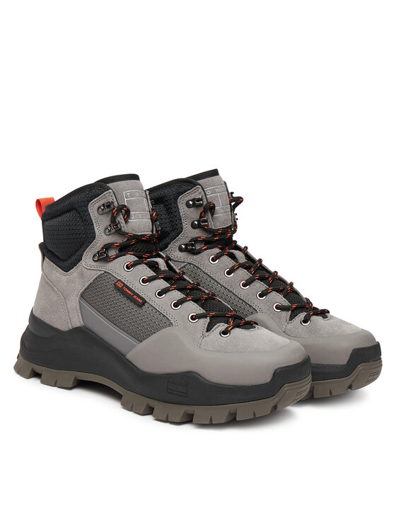 Tommy Jeans Trekking čevlji Tommy Jeans Tjm Hybrid Boot EM0EM01633 Siva