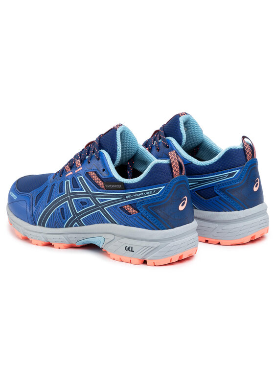 Pantofi pentru alergare Asics Gel-Venture 7 Wp 1012A479 Albastru