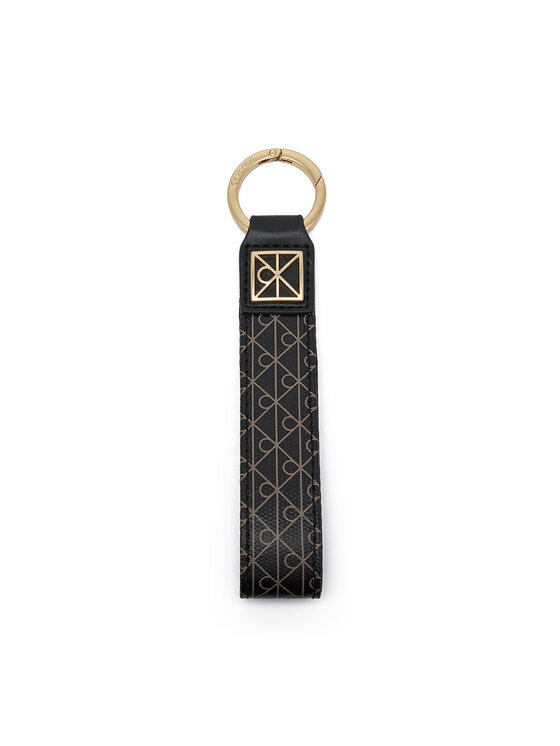Calvin Klein Přívěsek Calvin Klein Emblem Aop Key Fob LV04F1099G Černá