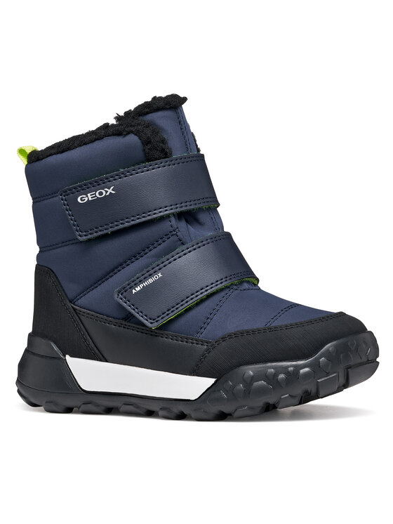 Geox Μπότες Χιονιού Geox J Trekkyup Boy B Abx J66MBA 0FU54 C0749 D Σκούρο μπλε