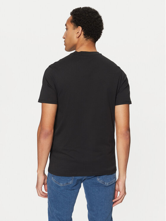 Guess Guess Футболка U4BM03 KCAM1 Чорний Regular Fit