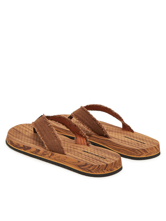 Skechers Джапанки Skechers Tantric-Fritz 205098/BRN Кафяв