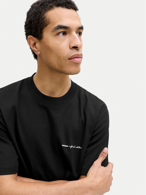 Jack & Jones Jack & Jones Футболка Owen 12292397 Чорний Relaxed Fit