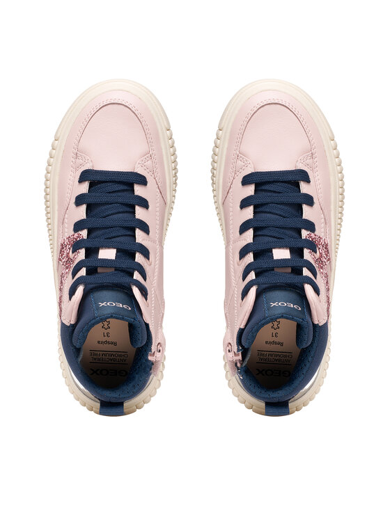Geox Αθλητικά Geox J Laquinny Girl J66M3D 05402 C8WF4 S Ανοιχτό ροζ