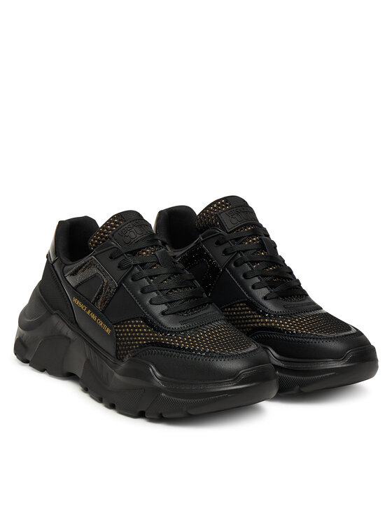 Versace Jeans Couture Снікерcи Versace Jeans Couture 79VA3SC4 ZSC79 899 Чорний