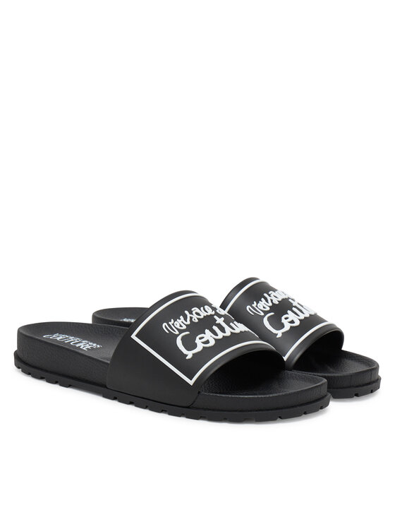 Versace Jeans Couture Шльопанці Versace Jeans Couture 78VA3SQ2 Чорний