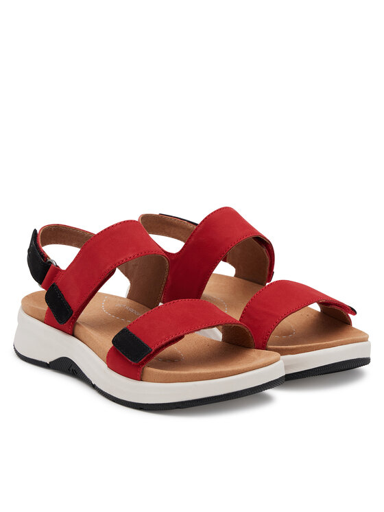 Josef Seibel Босоніжки Josef Seibel Estelle 04 97304 Червоний