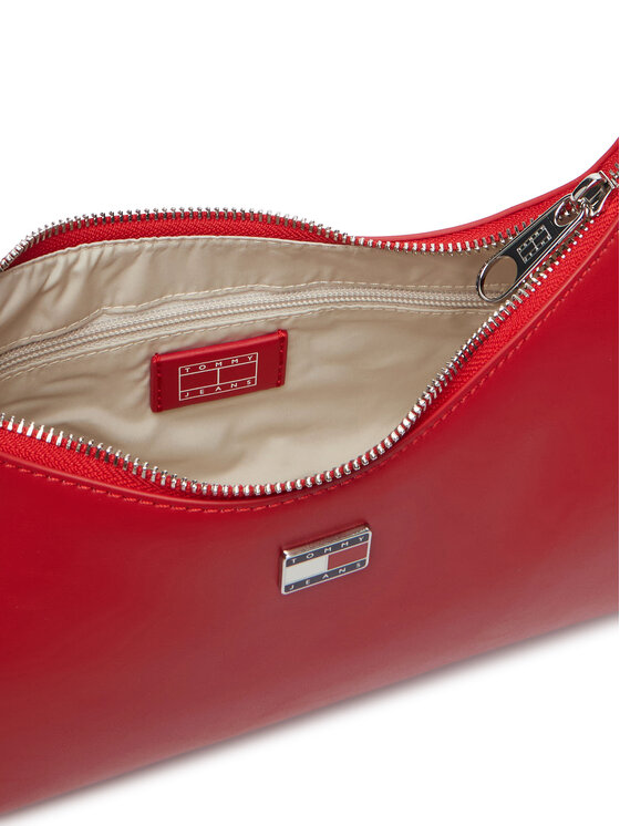 Tommy Jeans Τσάντα Tommy Jeans Tjw City Charm Shoulder Bag AW0AW18458 Κόκκινο