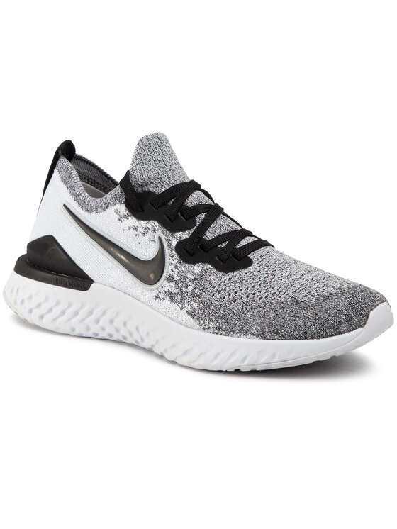 Nike Bežecké topánky Nike Nike Epic React Flyknit 2 BQ8927 102 Sivá