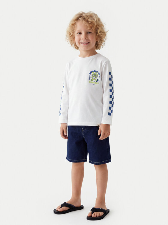 Quiksilver Quiksilver Camiseta Ev Bloomsday EQKZT03572 Blanco Regular Fit
