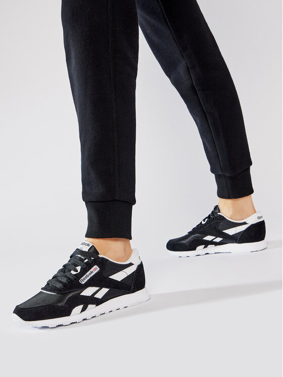 Reebok Snīkeri Reebok Cl Nylon FV4506 Melns