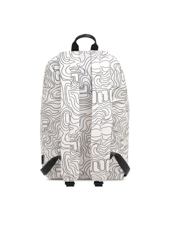 Fila Plecak Fila Bend Back To School Map Aop Backpack Sâcool Two FBT0001.13239 Biały