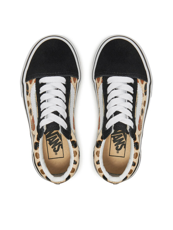 Vans Tenis superge Vans Old Skool Glitter VN000CYVYS81 Črna