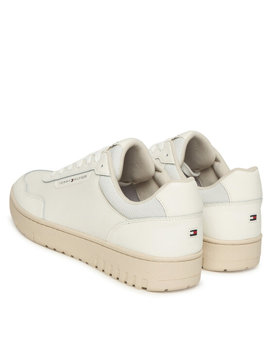 Tommy Hilfiger Tenisice Tommy Hilfiger Th Basket Core FM0FM05629 Écru
