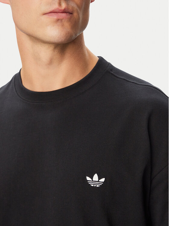 adidas adidas Camiseta Trefoil Essentials IA7532 Negro Loose Fit