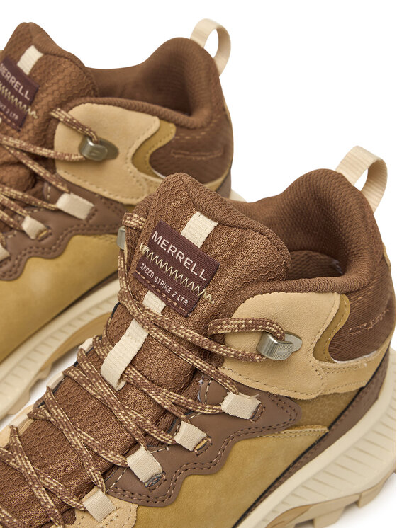 Merrell Трекінгові черевики Merrell Speed Strike 2 Leather Mid Waterproof J038524 Жовтий