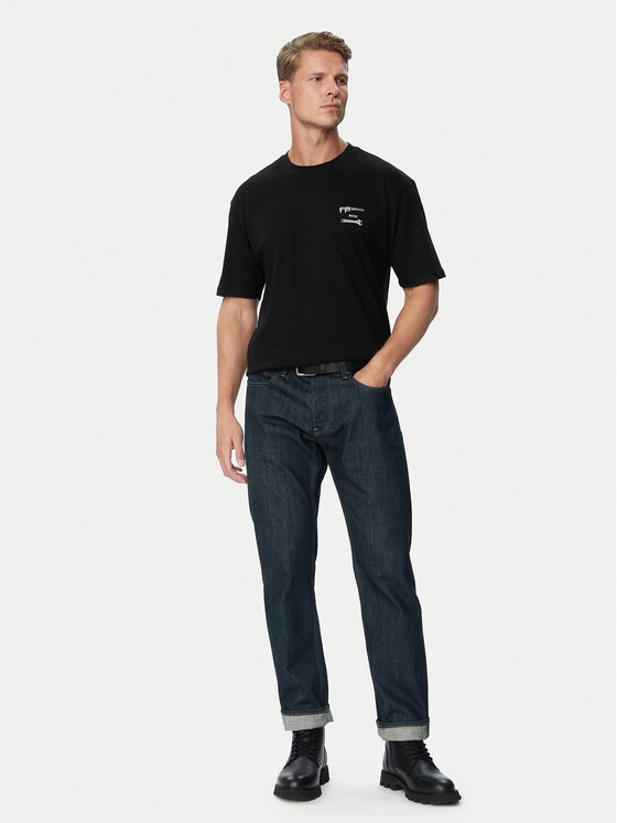 BOSS BOSS Camiseta Te Tools 50571290 Negro Regular Fit