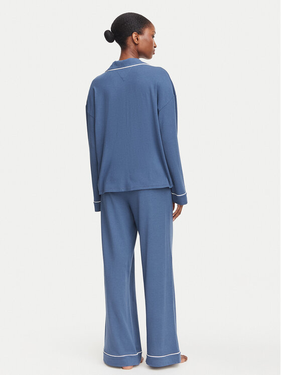 Tommy Hilfiger Tommy Hilfiger Pijama UW0UW06690 Azul Regular Fit