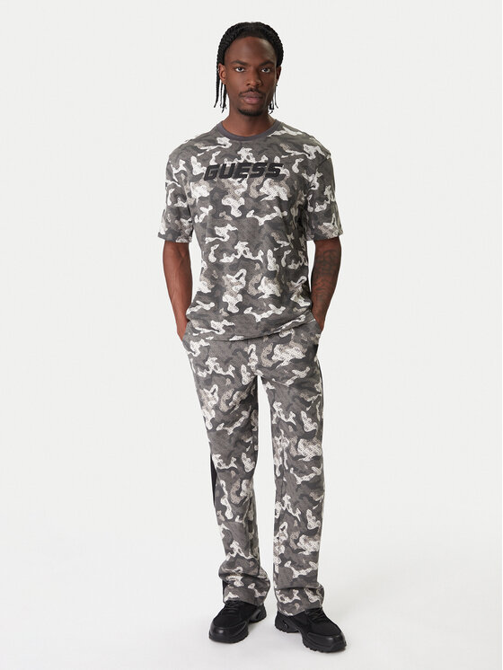 Guess Guess Camiseta Z6RI05 I3Z14 Gris Regular Fit