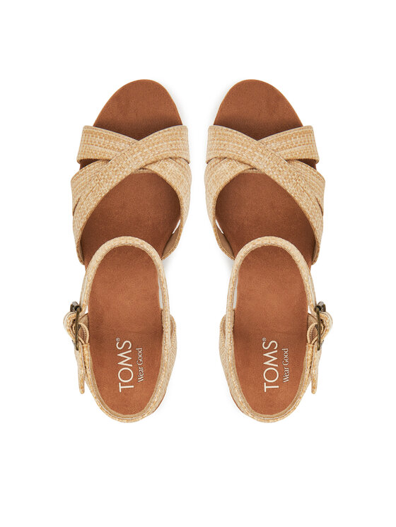 Toms Босоніжки Toms Majorca 10021953 Бежевий