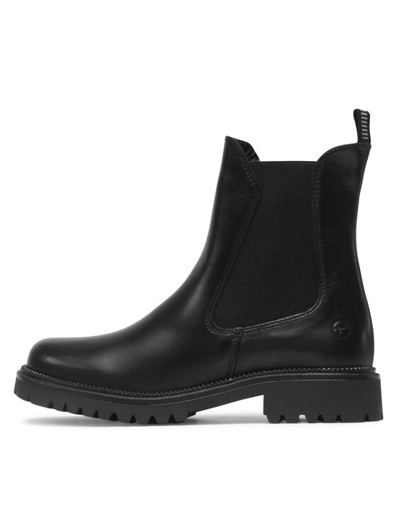 Tamaris Kotníková obuv s elastickým prvkem Tamaris 1-25427-41 Černá