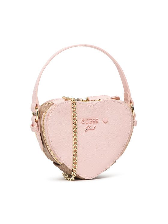 Guess Τσάντα Guess Micole Heartbag HGMIC2 PU222 Ροζ