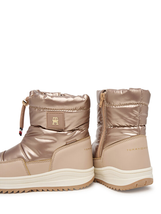 Tommy Hilfiger Škornji za sneg Tommy Hilfiger Loki T3AD-35206-1474 S Bež