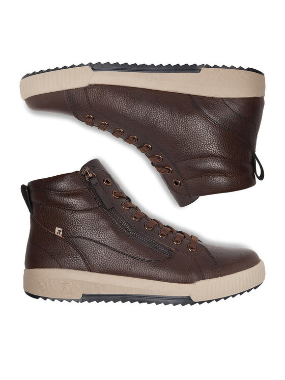 Rieker Sneakersy Rieker CEO-W0164-25 Tmavě hnědá