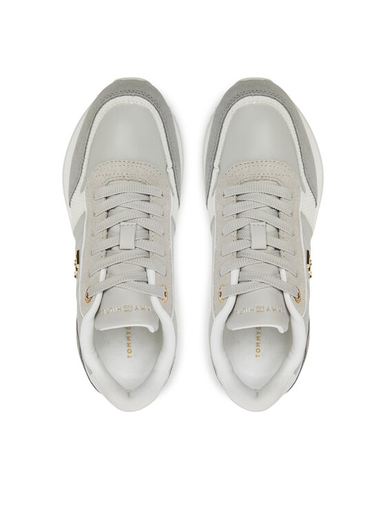 Tommy Hilfiger Αθλητικά Tommy Hilfiger Th Fashion Runner FW0FW08475 Γκρι