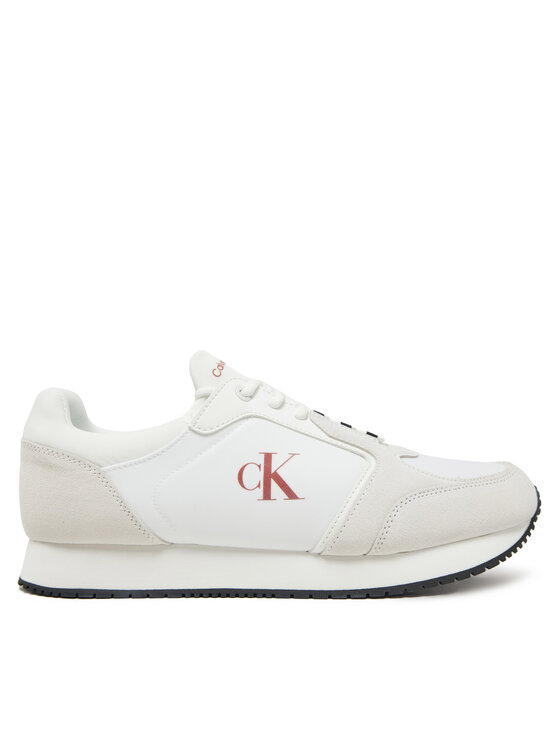 Calvin Klein Jeans Sneakers Calvin Klein Jeans Retro Sock Runner Mg YM0YM01152 Alb