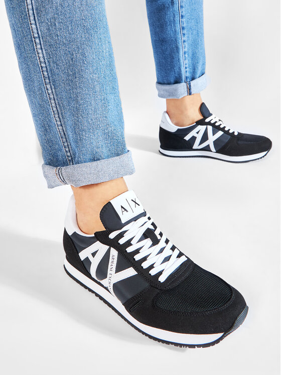 Armani Exchange Snīkeri Armani Exchange XUX017 XCC68 K489 Melns