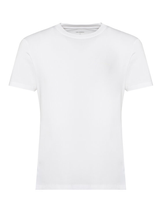KARL LAGERFELD KARL LAGERFELD Conjunto de camisetas A1M47097 Blanco Slim Fit