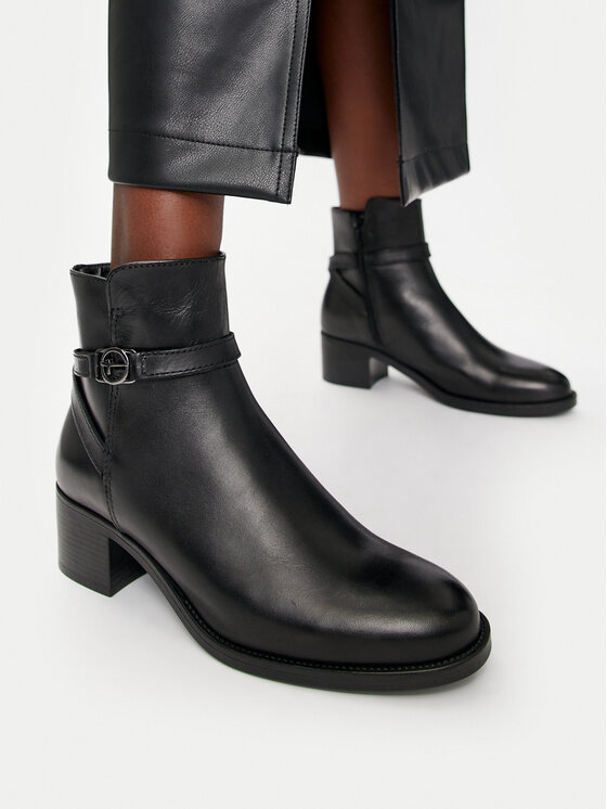 Tamaris Členková obuv Tamaris 1-25017-41 Čierna