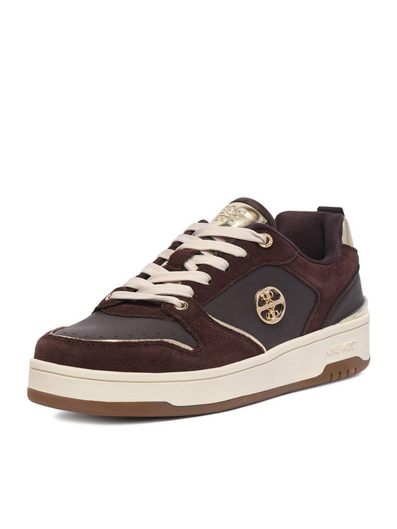Nine West Sneakersy Nine West EO-RLY-N2601 Hnedá