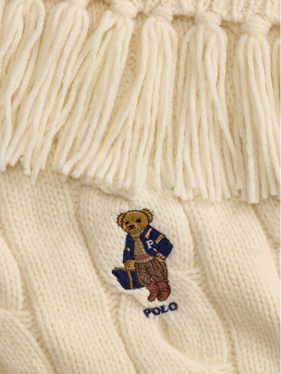 Polo Ralph Lauren Sciarpa Polo Ralph Lauren 455P18119003 Crema