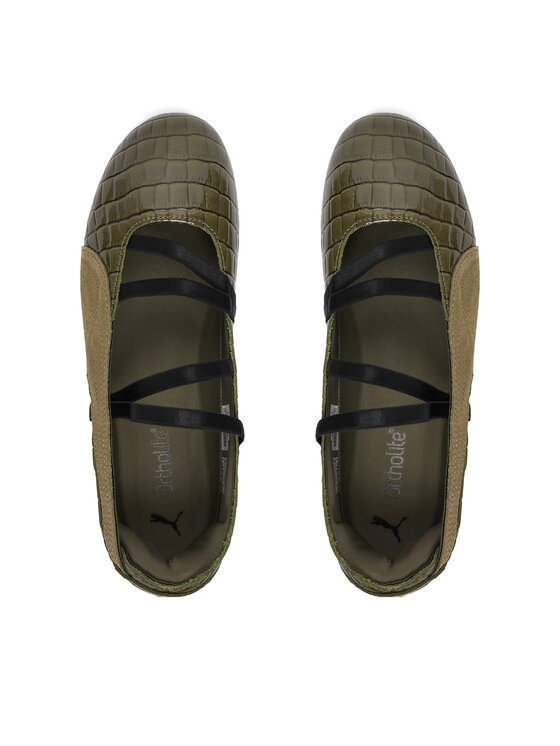 Puma Балетки Puma Speedcat Ballet 407680 Хакі