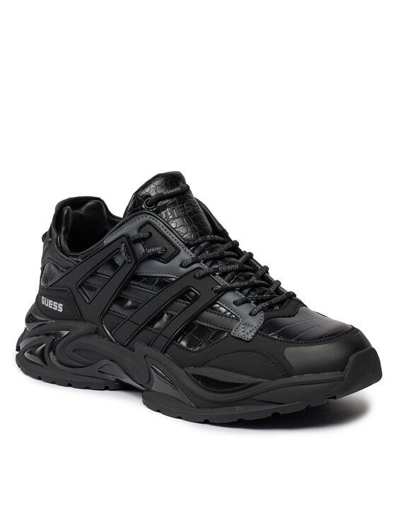 Guess Sneakersy Guess FMPBEL LEP12 Czarny