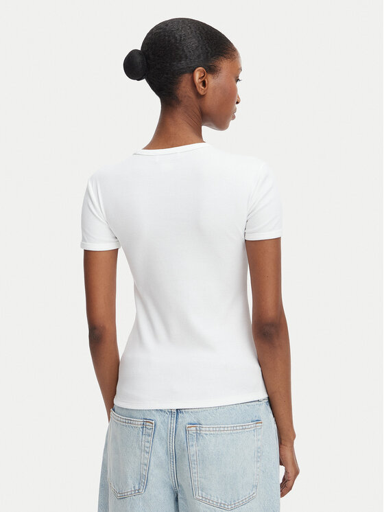 Calvin Klein Jeans Calvin Klein Jeans Camiseta LV047G816G Blanco Slim Fit