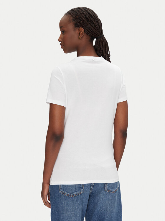 BOSS BOSS T-shirt C_Elogo_21 50540260 Bijela Slim Fit